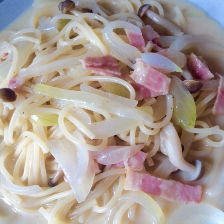 時短 和風クリームパスタ レシピ 作り方 By なおちんママ 楽天レシピ 時短 和風クリームパスタ レシピ 作り方 By なおちんママ 楽天レシピ